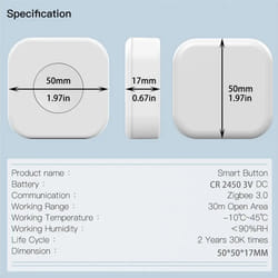 Intelligent Linkage Wireless Switch Automation Work with Smart Life