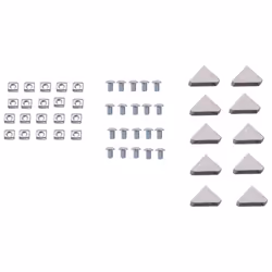 50Pcs Corner Bracket 2020 Series Aluminum Profile Connector for 6mm