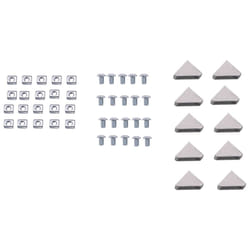 50Pcs Corner Bracket 2020 Series Aluminum Profile Connector for 6mm