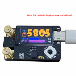 RX5808 4.9G 5.8G 6.1G PLUS Dual Antenna Receiver Module,SMA Female