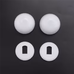 Toilet Wax Ring Kit for Outlet Toilets Install Include Closet Bolts