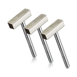 3 Pcs Diamond Grinding Disc Wheel Stone for Truing Grinding Deburring