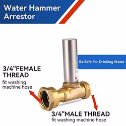S-241 Stainless Steel Water Hammer Eliminator for Washing Machines