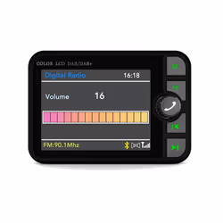 Car Car Bluetooth MP3 Digital Radio Graphic Display Color Screen