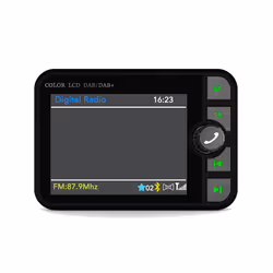 Car Car Bluetooth MP3 Digital Radio Graphic Display Color Screen