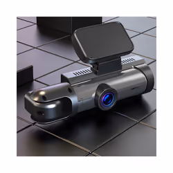 Car Video Recorder Three-Lens in Front inside of the Car HD Reverse
