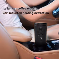 Car Coffee Espresso Maker 2 in 1 Small Travel Espresso Machine for RV