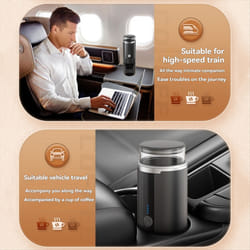 Portable Espresso Maker 2 in 1 Small Travel Espresso Machine