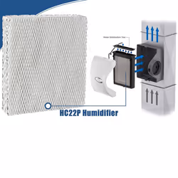 HC22P Humidifier Filter Pad Replacement for (2 Pack)