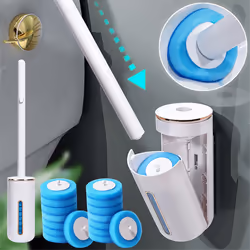 Disposable Toilet Brush Set - Special Household Cleaning Tool