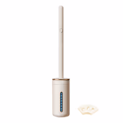 Eco-Friendly Toilet Brush with Long Handle, Wall-Mounted