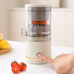 Automatic Separation Juicer Portable Juice Machine White