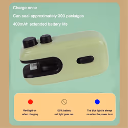 Mini Bag Sealer 2 in 1 USB Portable Handheld Vacuum Food Sealer