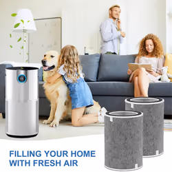 2PCS Filter Element for Air Purifier Accessories