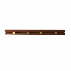 Sliding Wall Hanger A Row of Multifunctional Wall Hooks,4 Hooks
