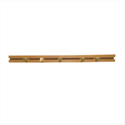 Sliding Wall Hanger A Row of Multifunctional Wall Hooks,5 Hooks