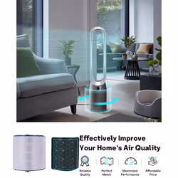Activated Carbon HEPA Filter for Pure Cool HP04 Air Purifier
