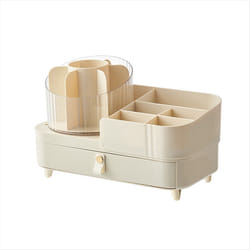 Cosmetic Storage Box Jewelry Storage Rack Dresser Rotating Rack