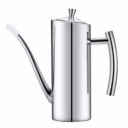 Stainless Steel Oil Pot Dispenser Leak-Proof Seasoning Bottle