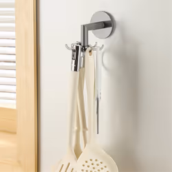 4pcs Rotating Wall-Mounted Storage Rack for Bathtub,Transparent-White