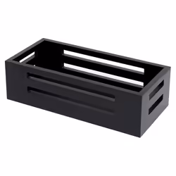 Black Decor Box Bathroom Toilet Tank Basket Topper