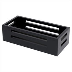 Black Decor Box Bathroom Toilet Tank Basket Topper