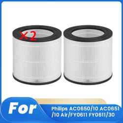 2 Pcs Cleaner Filter for AC0650/10 AC0651/10 Air/FY0611