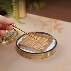 Incense Stamp Tool Square Double Ear Incense Stamp Model Incense D