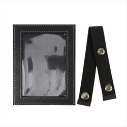 Car Visor Photo Frame PU Leather Car Visor Photo Frame Decoration B