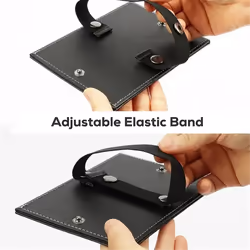 Car Visor Photo Frame PU Leather Car Visor Photo Frame Decoration A