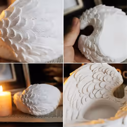 Angel Wing Candle Holder Nordics Style Candlestick Ornaments Wedding