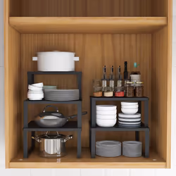 Storage Rack Square Design Space Saving Counter Shelf Simple
