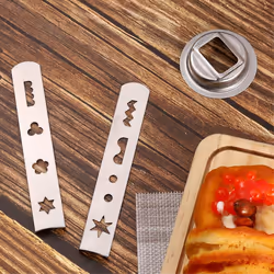 Biscuit Attachments, 8 Shapes Biscuit Attachment Stainless Steel