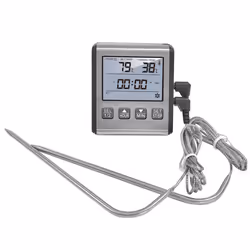 for Oven Smoker Kitchen Cooking Grilling Meat BBQ Thermometer