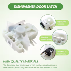 Door Switch Latch Replacement for Dishwasher Door Latch Lock