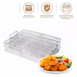 Air Fryer Rack for Foodi Grill XL Air Fryer Multi-Layer
