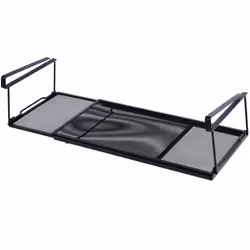 Extendable Under Cabinet Organizer Shelf, Under Desk Storage Rack