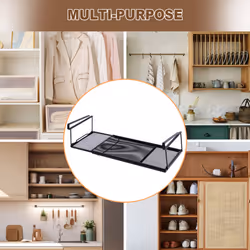 Extendable Under Cabinet Organizer Shelf, Under Desk Storage Rack