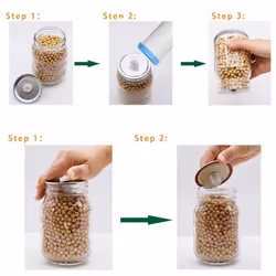 Mason Jar Vacuum Lid Set Food Vacuum Jar Mason Jar Vacuum B