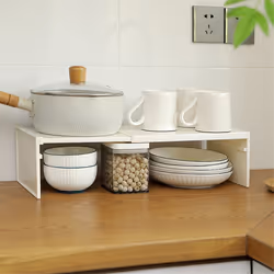 Retractable Kitchen Cupboard Organizer - Space-Saving Closet Rack