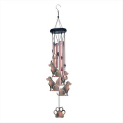 Wind Chimes Outdoor Animal Wind Chimes dogs Lovers Gift