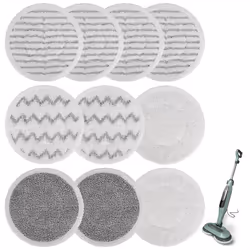 S7000 Replacement Steam Mop Pads, Refills Fit for