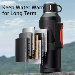 Stainless Steel Insulated Jug with Tea Filter