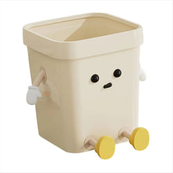 Trash Can Interesting Cute Garbage Bin Rubbish Container for Home L