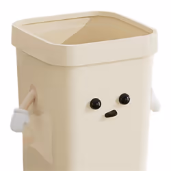 Trash Can Interesting Cute Garbage Bin Rubbish Container for Home L