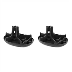 2pcs Drain Ice Cup Drying Rack Bottle Glass Drain Rack Black