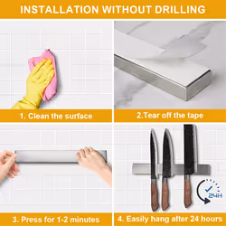 Multipurpose Magnetic Knife Holder for Wall Kitchen Utensil L
