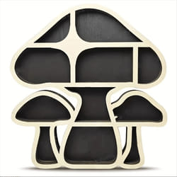 Mushroom-Shaped Shelf Multi-Layer Storage Rack Wall Decoration