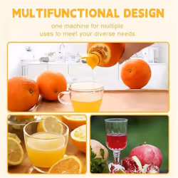 Manual Squeezing Citrus Juicer Fruit Pouring Tool Green