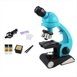 Microscope for Kids, 1200x Kids Microscope Kit, Double LED Light